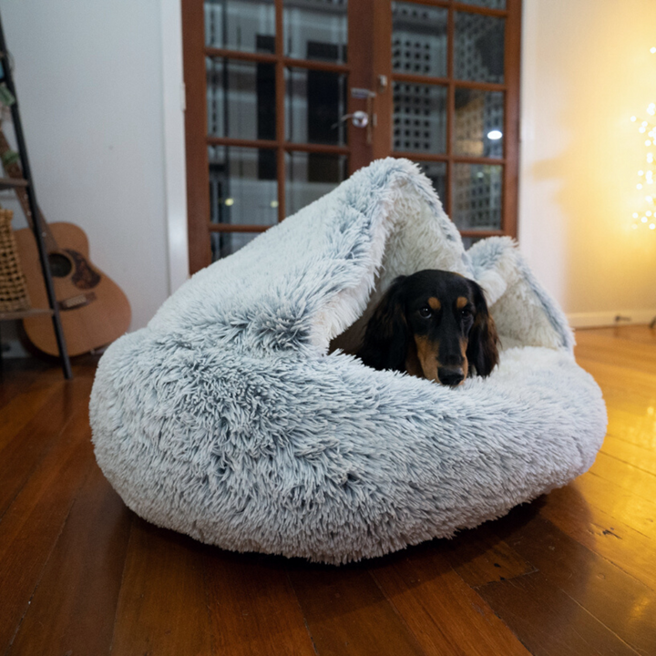 CozyCave Pet Bed – The Ultimate Comfort for Your Pet PawsMagics