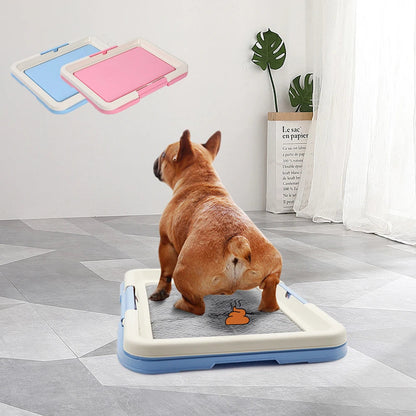Portable Dog Training Toilet Indoor Dogs Potty Pet Toilet for Small Dogs Cats Cat Litter Box Puppy Pad Holder Tray Pet Supplies Pawsn