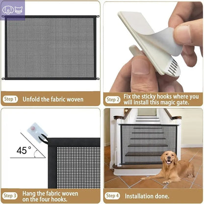 Portable Pets Safety Door Guard - PawsMagics