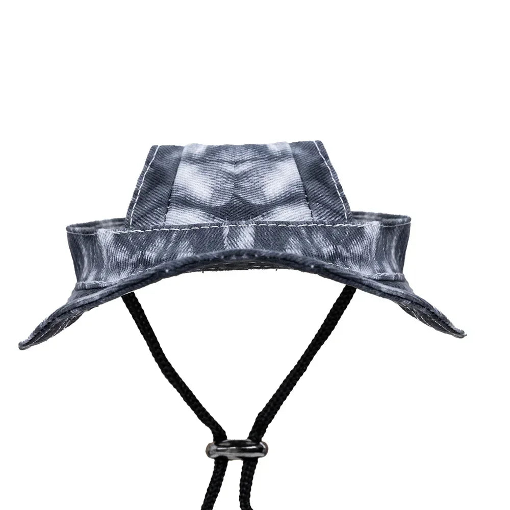 Small Dog Cat Hats Cat Cowboy Hat with Ear Holes Tiny Pet Birthday Party Costume Cat Headwear Puppy Dog Kitten Hat Chihuahua Cap PawsnHeart