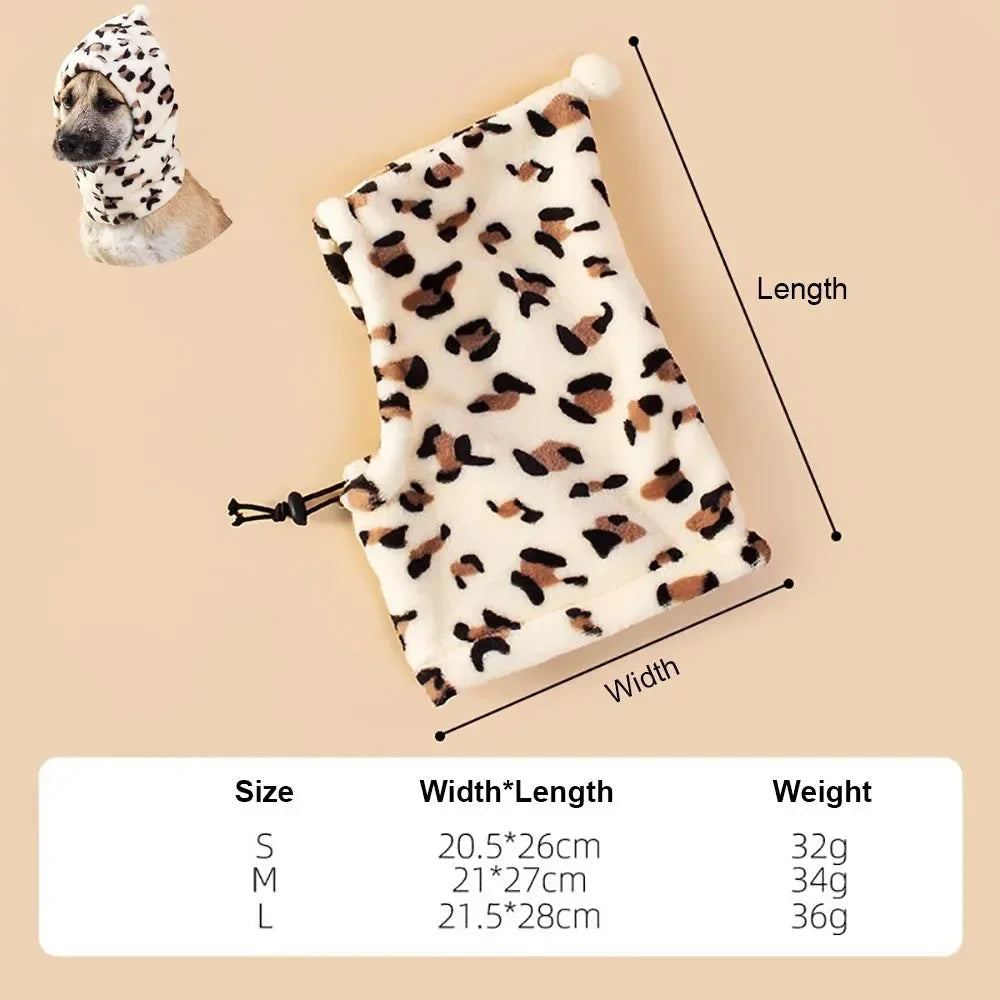 Dog Grooming Earmuffs Soft Warm Noise-Proof Earmuffs Pet Ear Cover Cloth Hat Grooming Bathing Blowing Drying Pet Sleeve PawsMagics