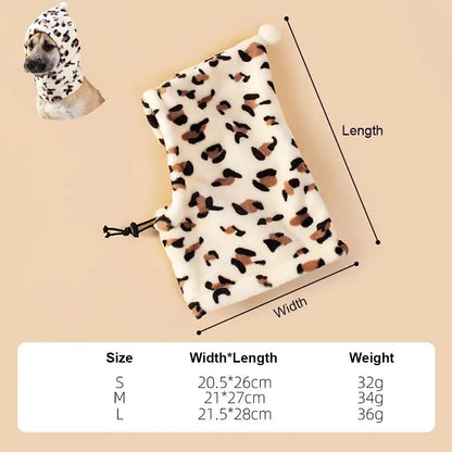 Dog Grooming Earmuffs Soft Warm Noise-Proof Earmuffs Pet Ear Cover Cloth Hat Grooming Bathing Blowing Drying Pet Sleeve PawsMagics