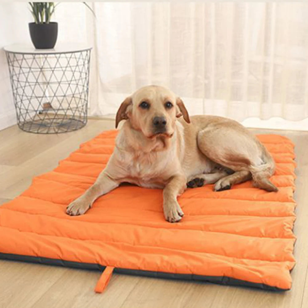 Portable Pet Mat Cat and Dog Mat Outdoor Waterproof Dog Beds for with Storage Carry Bag Outdoor Camping Easy To Clean Mat PawsnHeart