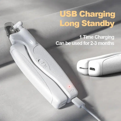 Pet Nail Clipper with LED Light Dog Cat Special Blood Line Scissors Multifunction Nail Trimmer Pet Cleaning Grooming Supplies PawsnHeart