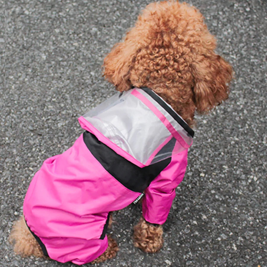 Pet Dog Raincoat The Dog Face Pet Clothes Jumpsuit Waterproof Dog Jacket Dogs Water Resistant Clothes for Dogs Pet Coat PawsnHeart