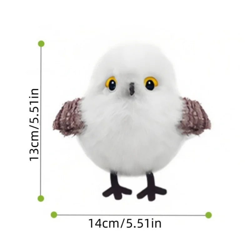 Fluttering and chirping bird cat toy