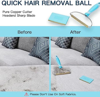 Carpet Rake Pet Hair Remover Set Pet Hair Removal Tool Telescopic Handle Rug Rake for Dog Cat Hair 180° Rotation Carpet Shave PawsnHeart