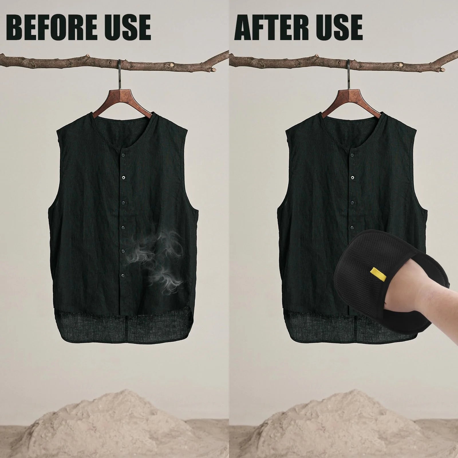 Pet Hair Removal Tool Reusable Static Removal Gloves, Double-Sided Grooming Gloves for Pets, Removes Pet Fur Hair for Carpets WagsPaws