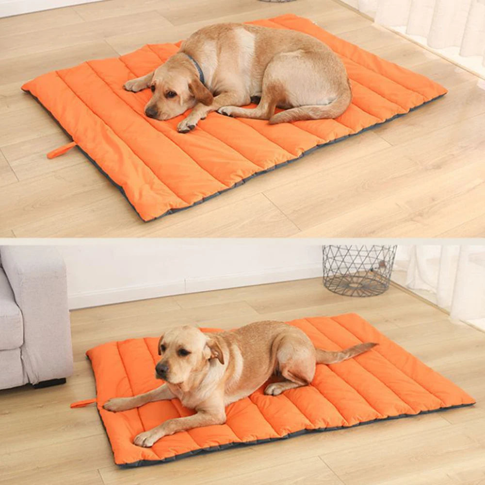 Portable Pet Mat Cat and Dog Mat Outdoor Waterproof Dog Beds for with Storage Carry Bag Outdoor Camping Easy To Clean Mat PawsnHeart